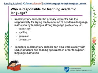 Academic language | PPT