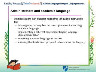 Academic language | PPT