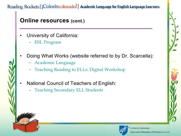 academic language for secondary doing what works website
