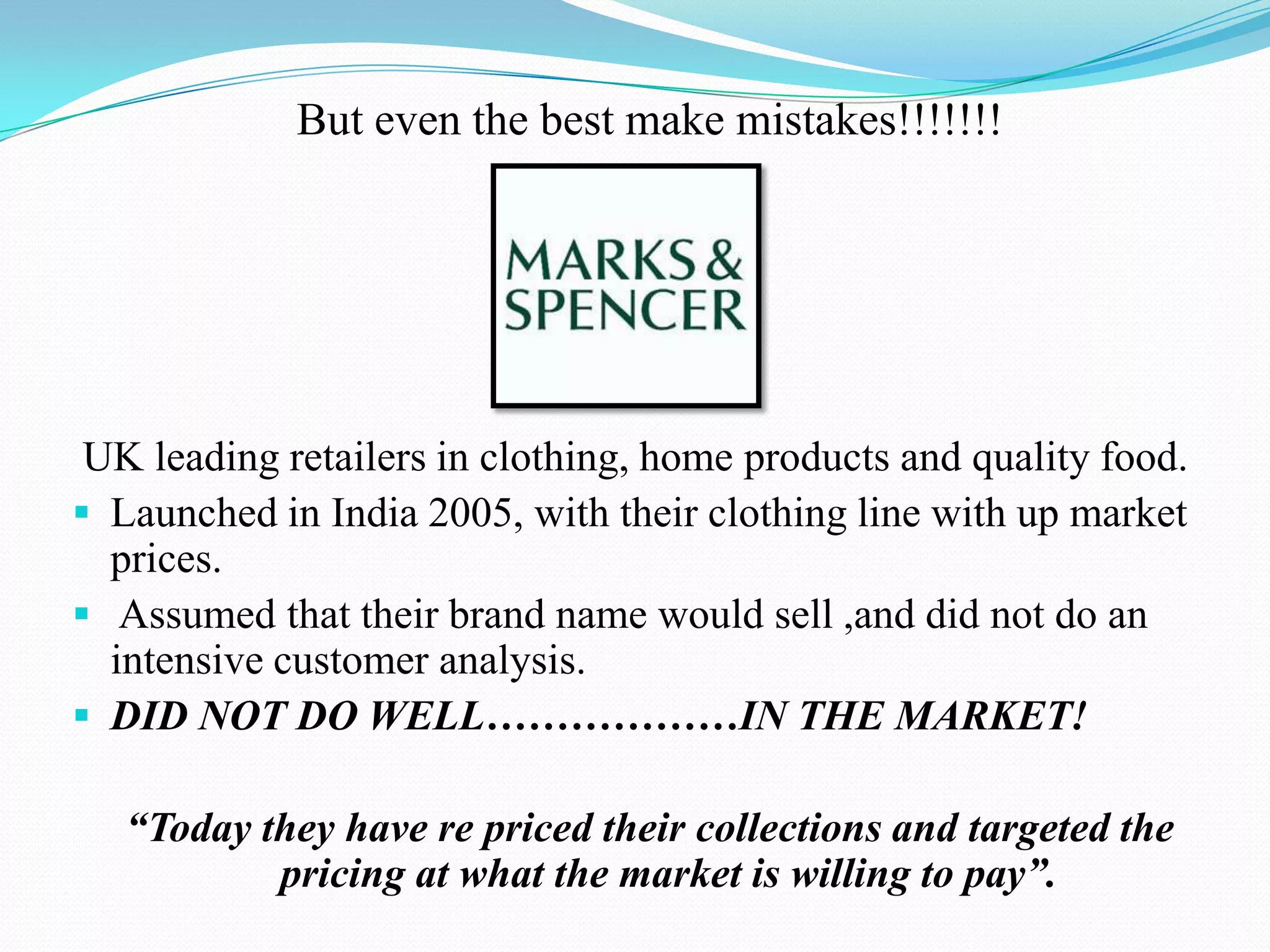 But, this all has changed!Today – plenty of products available in the market!!!Customers have a choice………………Now its, the customer who decides the price that he is willing to pay $$$$