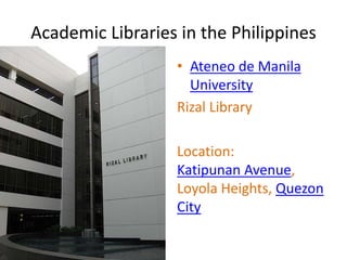 Academic library | PPTX
