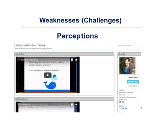 Weaknesses (Challenges)
7
Perceptions
May 9, 2016 Title of Presentation
 