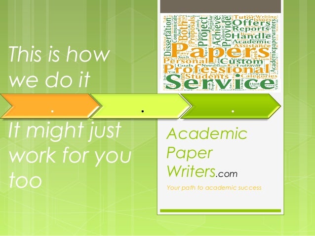 Academic paper writer