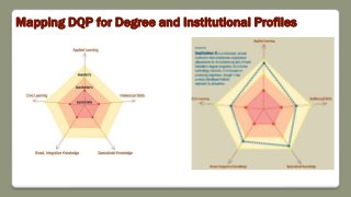 Mapping DQP for Degree and Institutional Profiles
 