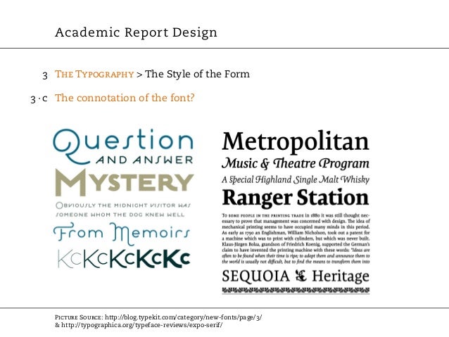 acadamic report