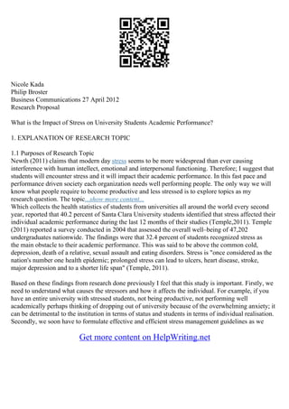 Academic Research Essay | PDF