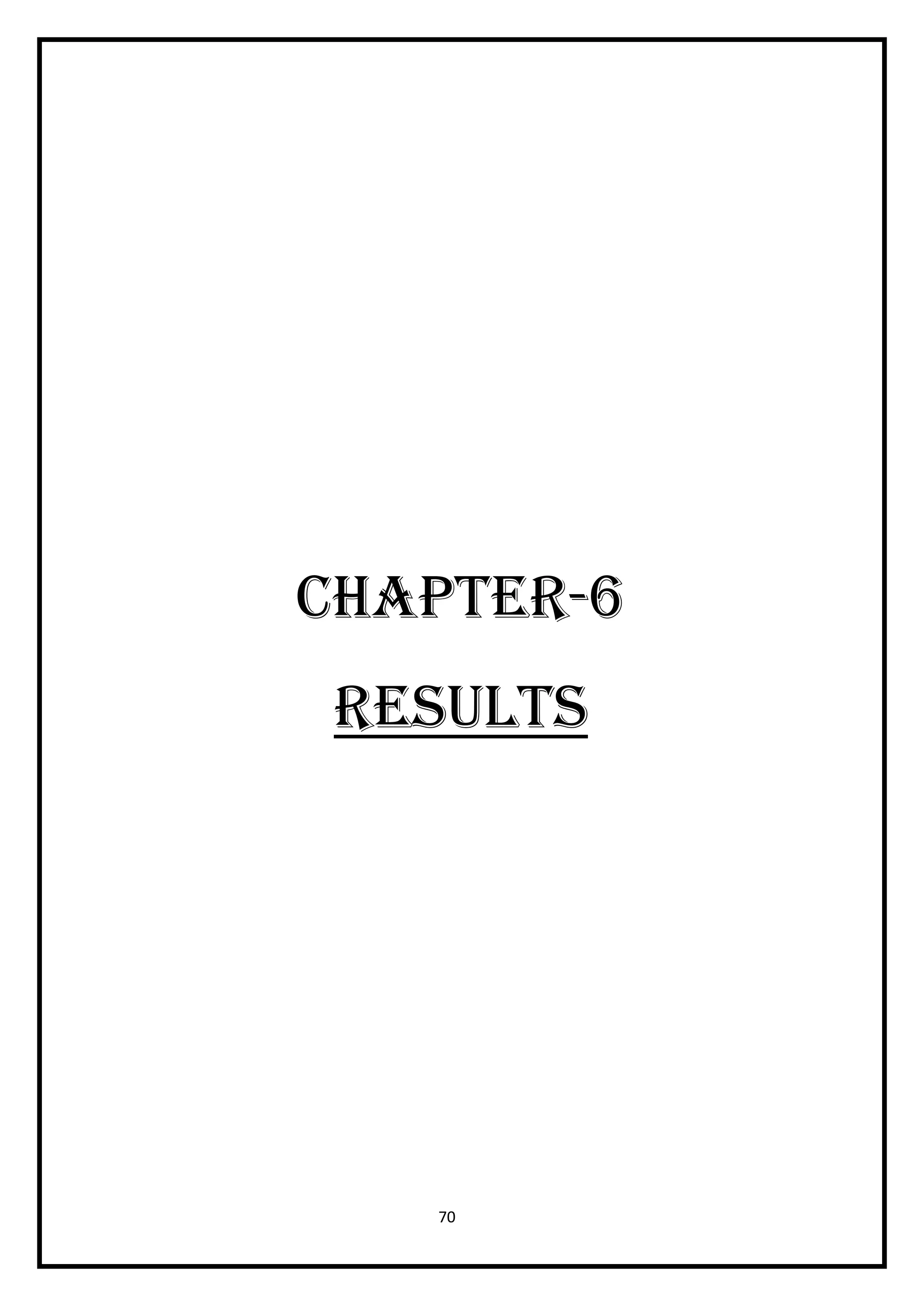70
CHAPTER-6
RESULTS
 