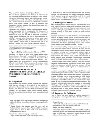 Academic search engine optimization (aseo) - optimizing scholarly ...