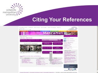 Citing Your References 