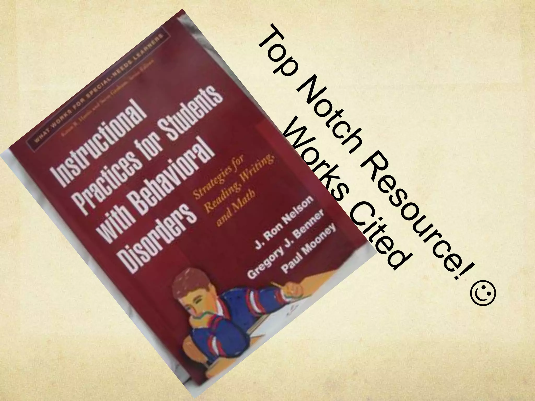 Top Notch Resource! Works Cited