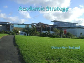 Academic Strategy Unitec New Zealand 
