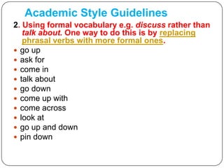 Academic style | PPTX