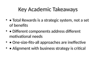 Setting Rewards Study Strategy Academic_Total_Rewards_Framework_PPT.pptx