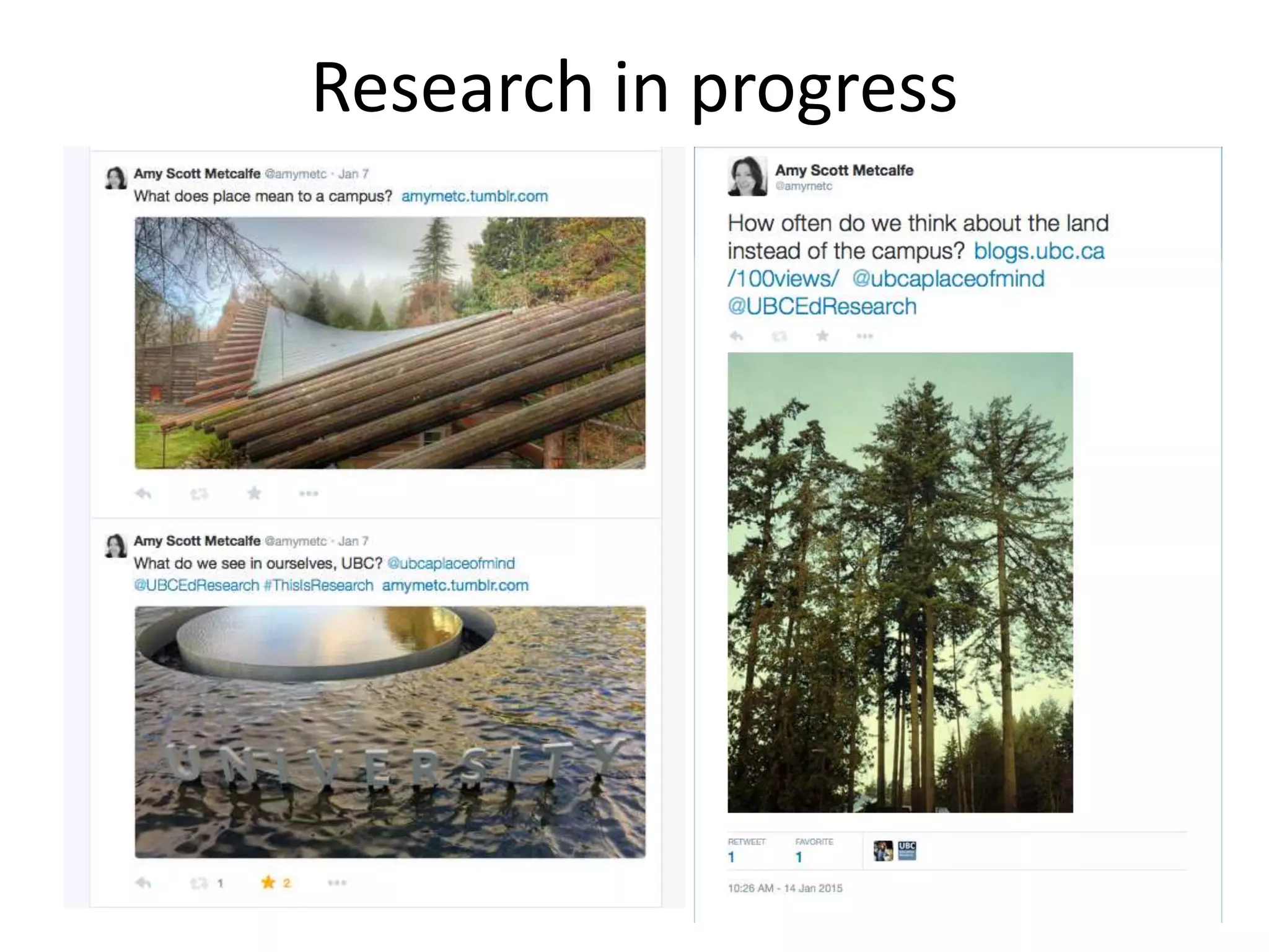 Research in progress
 