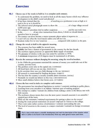 Academic Vocabulary in Use