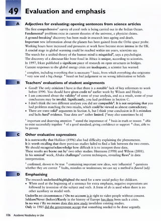 Academic Vocabulary in Use
