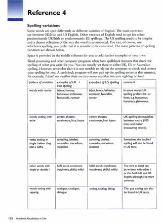 Academic Vocabulary in Use