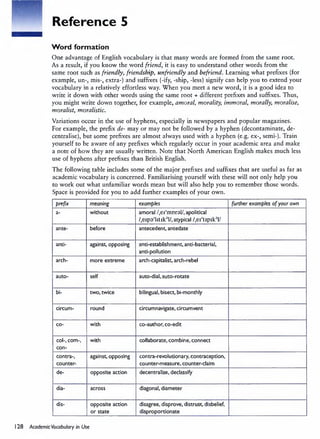 Academic Vocabulary in Use