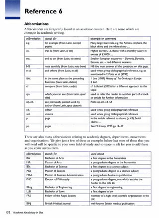 Academic Vocabulary in Use