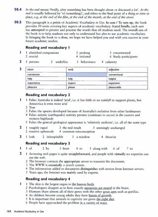 Academic Vocabulary in Use