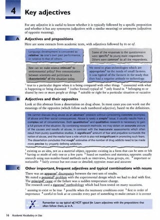 Academic Vocabulary in Use