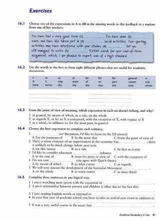 Academic Vocabulary in Use