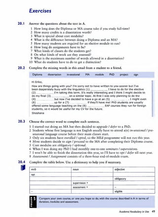 Academic Vocabulary in Use