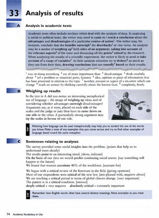 Academic Vocabulary in Use