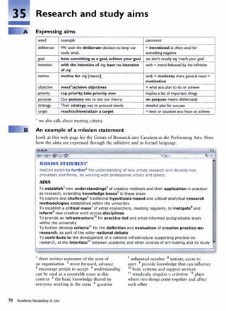 Academic Vocabulary in Use