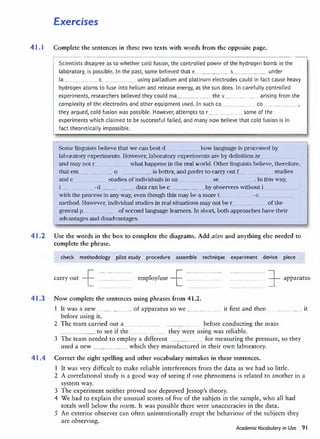 Academic Vocabulary in Use