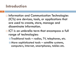 ICTs use and Academic Development in the Moshi Co-operative University ...