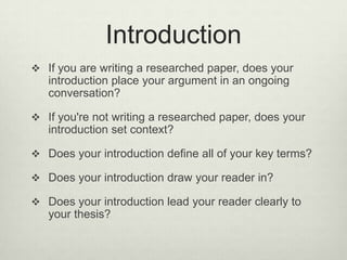 Academic Writing | PPTX
