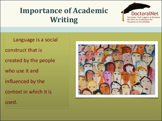 We need academic writers