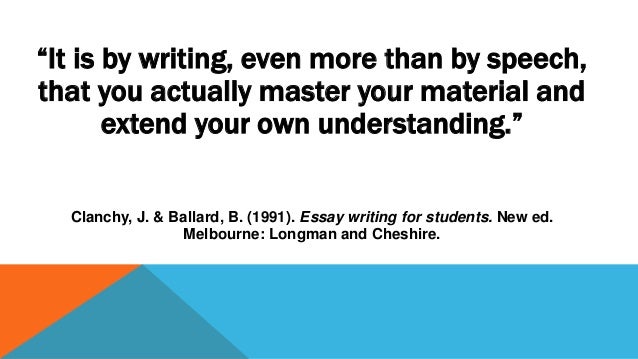 Essays on writing longman
