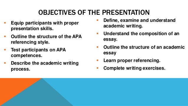 Academic writing describing process
