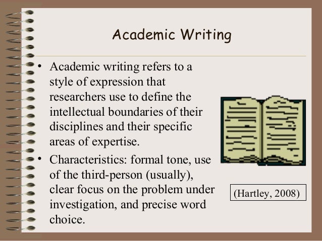 An Introduction to Academic Writing academic writer meaning