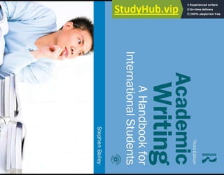 Academic Writing - A Handbook For International Students | PDF
