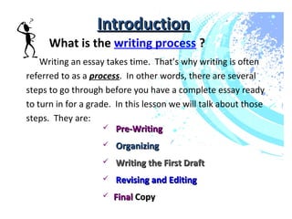 Academic Writing - The Writing Process | PPT