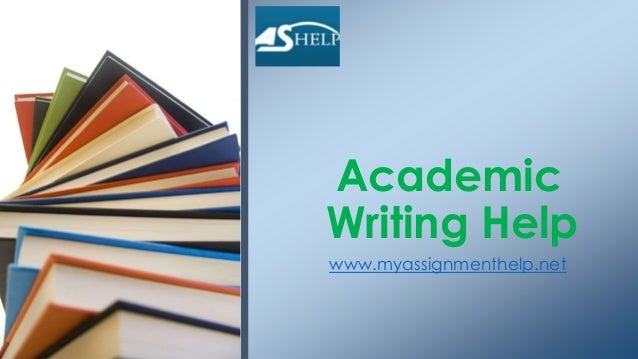 Help on academic writing