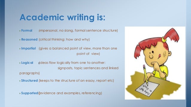 Slang in academic writing