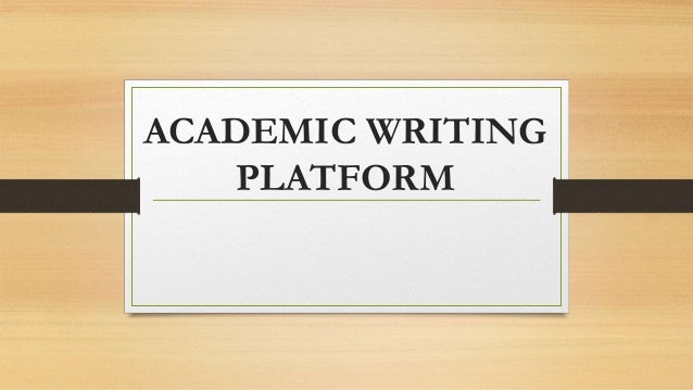 Academic writing support