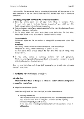 Academic writing skills | DOCX