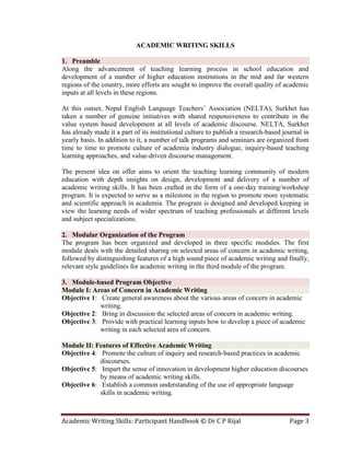 Academic writing skills | PDF
