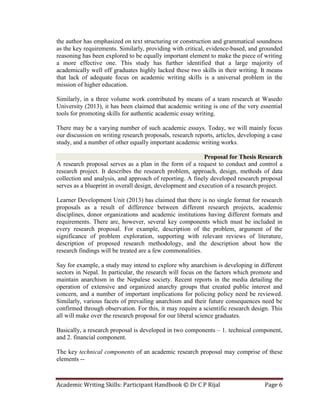 Academic writing skills | PDF