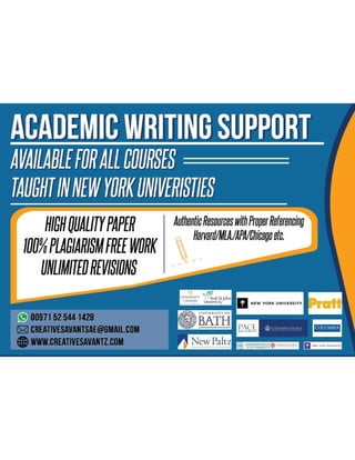 Academic writing support