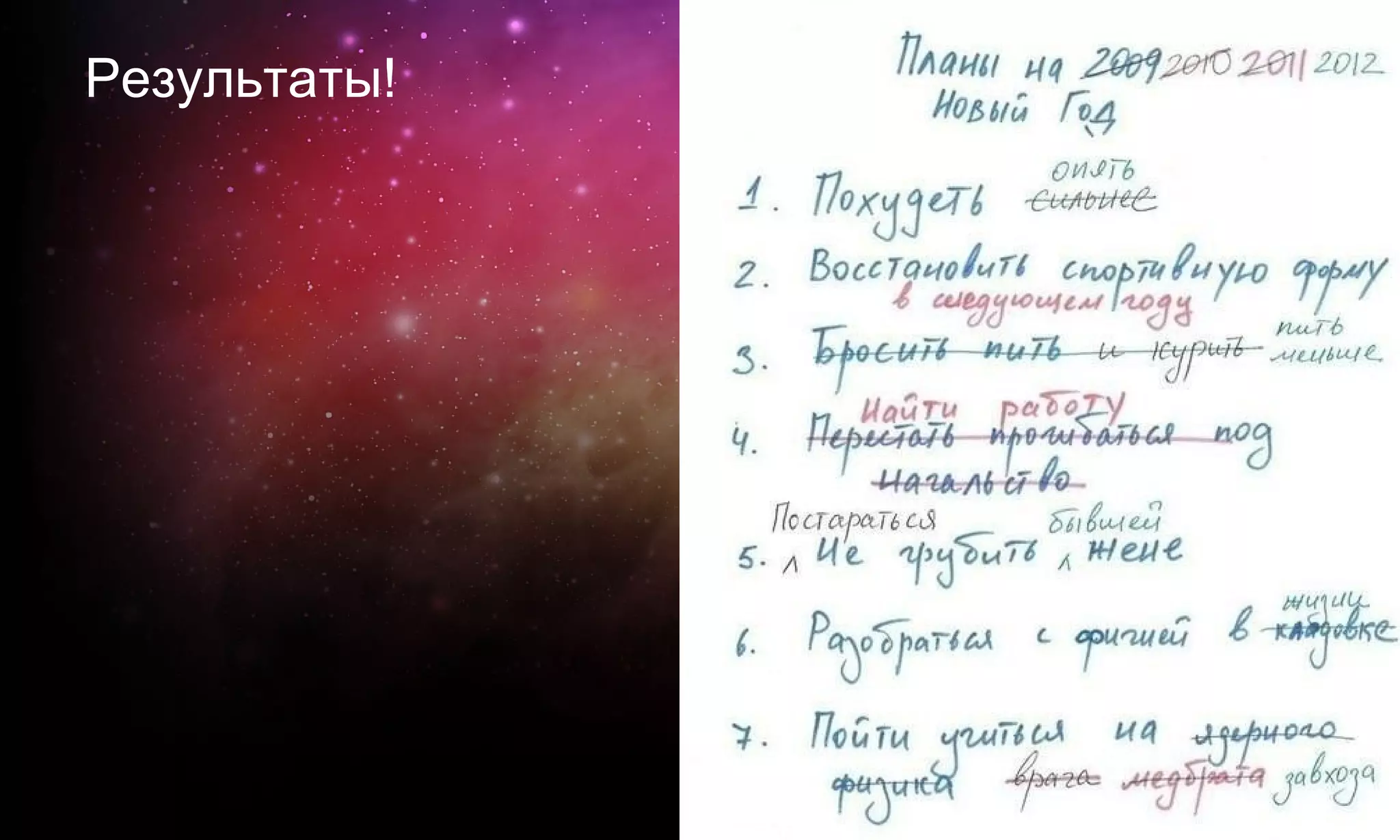 Результаты!
 