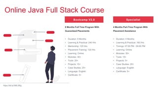 Java Full Stack Course | PPTX