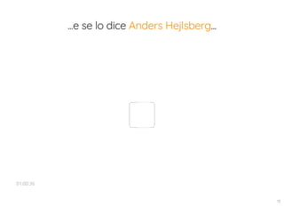 ...e se lo dice Anders Hejlsberg...
01:00:36
13
 