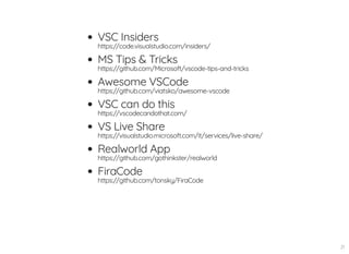 Acadevmy - Visual Studio Code Overview | PPT