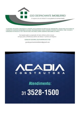 Acadia construtora